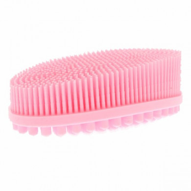 Массажная силиконовая щетка для тела, Double Dare, I.M.Buddy Pastel Pink, розовая купить в Украине Массажная силиконовая щетка для тела, Double Dare, I.M.Buddy Pastel Pink, розовая купить в Украине