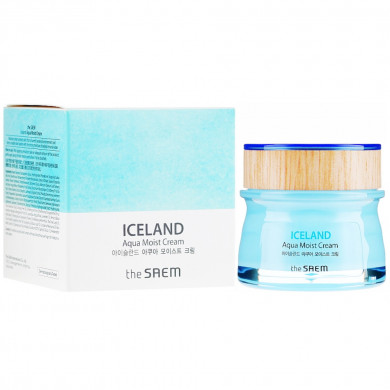 Увлажняющий крем на основе ледниковой воды Исландии, The SAEM, Iceland Aqua Moist Cream, 60 мл купить в Украине Увлажняющий крем на основе ледниковой воды Исландии, The SAEM, Iceland Aqua Moist Cream, 60 мл купить в Украине