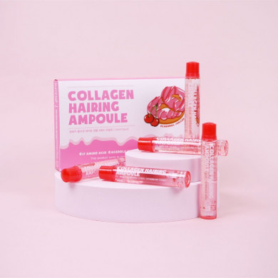 Сыворотка для восстановления и увлажнения волос SUMHAIR Collagen Hairing Ampoule 13 мл купить в Украине 4