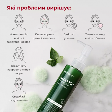 Детокс гель для глубокого очищения кожи MEDI-PEEL Algo-Tox Deep Clear 150 мл купить в Украине 5