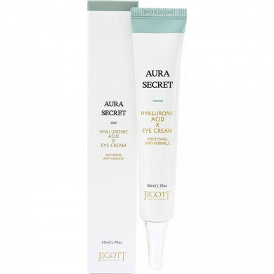 Увлажняющий крем для век с гиалуроновой кислотой JIGOTT Aura Secret Hyaluronic Acid Eye Cream 50 мл купить в Украине