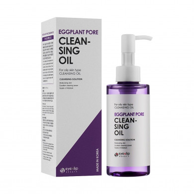Гидрофильное масло с экстрактом баклажана EYENLIP Cleansing Oil Eggplant Pore 150 мл