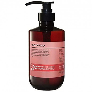 Шампунь против выпадения волос для нормальной кожи головы, MOREMO, Caffeine Biome Shampoo for Normaly, 500 мл купить в Украине Шампунь против выпадения волос для нормальной кожи головы, MOREMO, Caffeine Biome Shampoo for Normaly, 500 мл купить в Украине