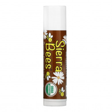 Органический бальзам для губ с кокосом Sierra Bees Organic Coconut Lip Balm 425 г купить в Украине