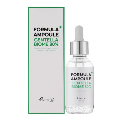 Заспокійлива сироватка для обличчя із екстрактом центели ESTHETIC HOUSE Formula Ampoule Centella Biome 80% 55 мл купити в Україні 2