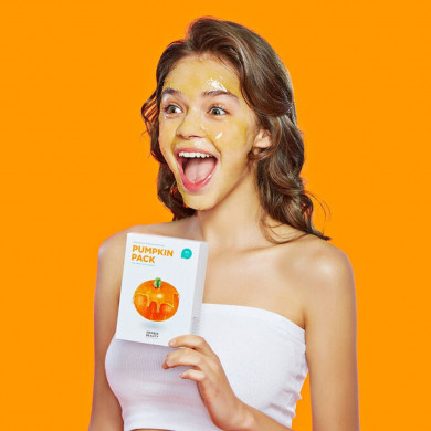 Омолоджувальна маска з гарбузовим екстрактом ZOMBIE BEAUTY Pumpkin Pack 4 г купити в Україні 3