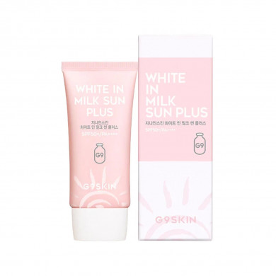 Легкий сонцезахисний крем що омолоджує G9SKIN White In Milk Sun Plus SPF50+/PA++++ 40 мл купити в Україні 3