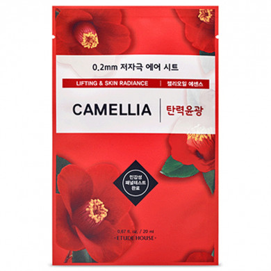 Ультратонка тканинна маска з екстрактом камелії, ETUDE HOUSE, Therapy Air Mask Camellia купити в Україні Ультратонка тканинна маска з екстрактом камелії, ETUDE HOUSE, Therapy Air Mask Camellia купити в Україні