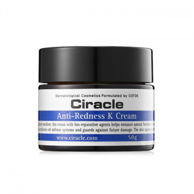 (СРОК ДО 07.10.22) Регенерирующий крем с витамином К против купероза, Ciracle, Anti Redness K Cream, 50 мл купить в Украине (СРОК ДО 07.10.22) Регенерирующий крем с витамином К против купероза, Ciracle, Anti Redness K Cream, 50 мл купить в Украине