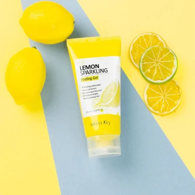 Лимонний пілінг-скатка Secret Key Lemon Sparkling Peeling Gel 120 мл купити в Україні 2
