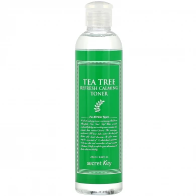 Тонер с экстрактом чайного дерева, для жирной и проблемной кожи, Secret Key, Tea Tree Represh Calming Toner, 248 мл купить в Украине Тонер с экстрактом чайного дерева, для жирной и проблемной кожи, Secret Key, Tea Tree Represh Calming Toner, 248 мл купить в Украине