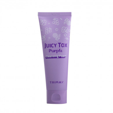 Очищающая пенка с экстрактом черники, TRIMAY, Juicy Tox Purple Cleansing Foam, 120 мл купить в Украине Очищающая пенка с экстрактом черники, TRIMAY, Juicy Tox Purple Cleansing Foam, 120 мл купить в Украине