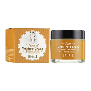 Интенсивно увлажняющий крем с лошадиным жиром, JIGOTT, Horse Oil Moisture Cream, 70 мл купить в Украине Интенсивно увлажняющий крем с лошадиным жиром, JIGOTT, Horse Oil Moisture Cream, 70 мл купить в Украине