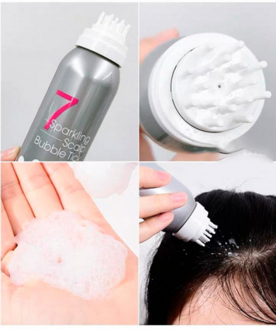 Пилинг для кожи головы, Masil, Sparkling Scalp Bubble Tick, 150 мл купить в Украине 4 Пилинг для кожи головы, Masil, Sparkling Scalp Bubble Tick, 150 мл купить в Украине 4