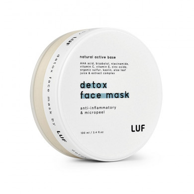 Отшелушивающая детокс-маска для лица с белой глиной LUF Detox Face Mask Anti-Inflammatory & Micropeel 100 мл купить в Украине