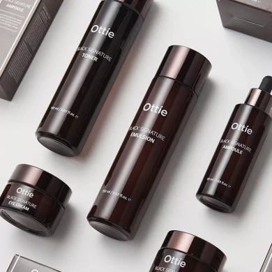 Антивозрастная сыворотка с муцином черной улитки,Ottie, Black Signature Ampoule, 50 мл купити в Україні 2 Антивозрастная сыворотка с муцином черной улитки,Ottie, Black Signature Ampoule, 50 мл купити в Україні 2