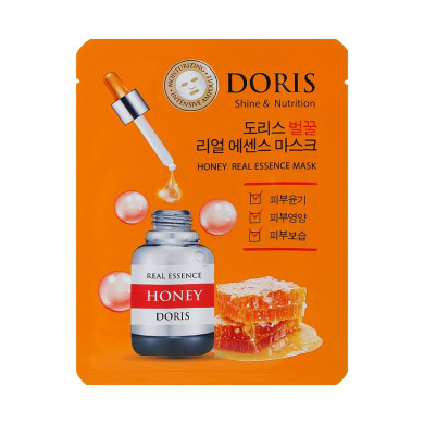 Тканевая маска с медом DORIS Honey Real Essence Mask купить в Украине