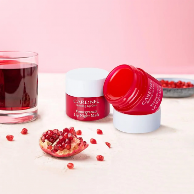 Восстанавливающая ночная маска для губ Гранат CARENEL Pomegranate Lip Night Mask 5 г купить в Украине 3