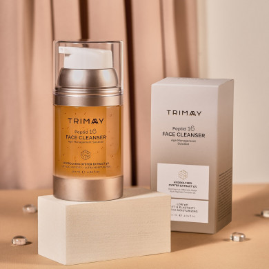 Очищающая пенка с комплексом пептидов, Trimay, Peptid 16 Face Cleanser, 120 мл купить в Украине 2 Очищающая пенка с комплексом пептидов, Trimay, Peptid 16 Face Cleanser, 120 мл купить в Украине 2