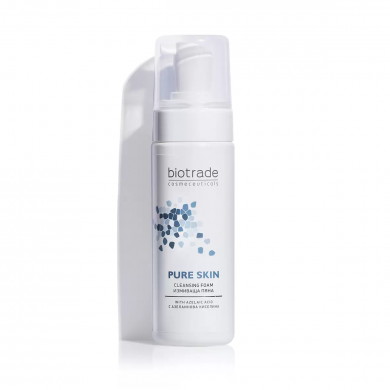 Пенка для умывания с азелаиновой кислотой Biotrade Pure Skin Cleansing Face Foam 150 мл купить в Украине