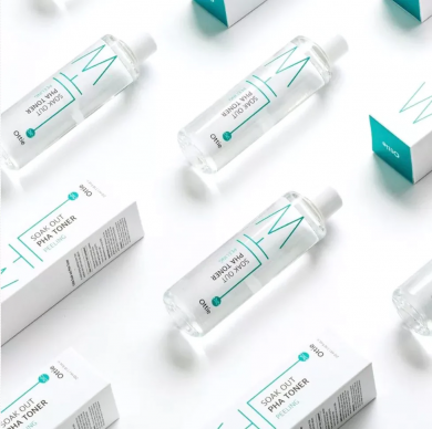 Слабокислотный отшелушивающий тонер для чувствительной кожи Ottie Soak Out PHA Toner Peeling 210 мл (СРОК ДО 10.02.2026) купить в Украине 3