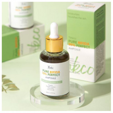 Зміцнююча сироватка з біфідобактеріями Thinkco Pure Bifida 99% Perfect Ampoule 80 мл купити в Україні 4