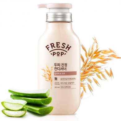 Зміцнюючий і зволожуючий кондиціонер з екстрактом алое і вівса Fresh Pop Pure Aloe & Oat Conditioner 500 мл купити в Україні