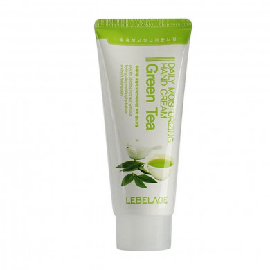 Увлажняющий крем для рук с зеленым чаем LEBELAGE Daily Moisturizing Hand Cream Green Tea 100 мл купить в Украине