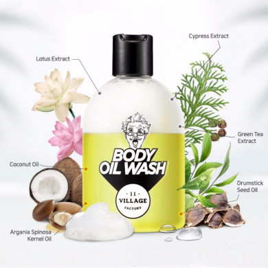 Расслабляющий гель-масло для душа Village 11 Factory Relax Day Body Oil Wash 300 мл купить в Украине 2