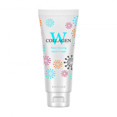 Крем для рук с коллагеном, Enough, W Collagen Pure Shining Hand Cream, 100 мл купить в Украине Крем для рук с коллагеном, Enough, W Collagen Pure Shining Hand Cream, 100 мл купить в Украине