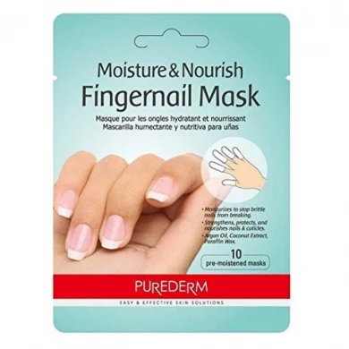 Увлажняющая и питательная маска для ногтей и кутикулы, PUREDERM, Moisture & Nourish Fingernail Mask купить в Украине Увлажняющая и питательная маска для ногтей и кутикулы, PUREDERM, Moisture & Nourish Fingernail Mask купить в Украине
