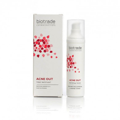 Матуючий тонік для жирної та проблемної шкіри Biotrade Acne Out Mattifying Tonic 60 мл купити в Україні
