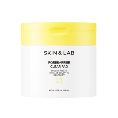 Пилинг-педы с кислотами и увлажняющим комплексом SKIN&LAB Porebarrier Clear Pad 70 педов купить в Украине