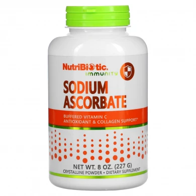 Витамин С аскорбат натрия NutriBiotic Immunity Sodium Ascorbate 227 г купить в Украине