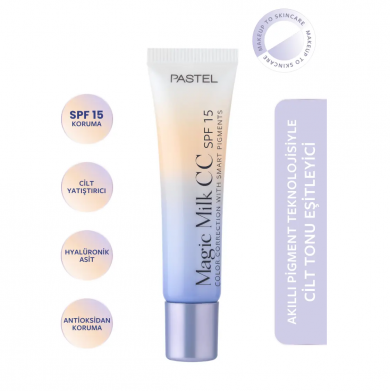 CC крем для обличчя PASTEL Magic Milk SPF15 30 мл купити в Україні 2