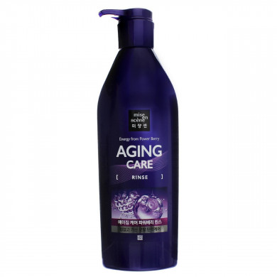 Антивозрастной кондиционер для силы и здоровья волос, MISE EN SCENE, Aging Care Rinse, 680 мл купить в Украине Антивозрастной кондиционер для силы и здоровья волос, MISE EN SCENE, Aging Care Rinse, 680 мл купить в Украине