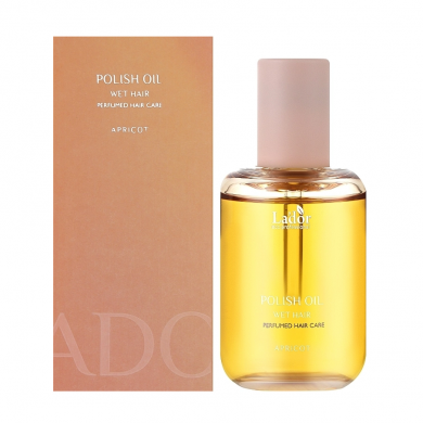 Парфумована олія для волосся з ароматом абрикосу  Lador Polish Oil Apricot 80 мл купити в Україні