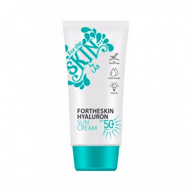 Зволожуючий сонцезахисний крем з гіалуроновою кислотою Fortheskin Hyaluron Sun Cream SPF50+/PA+++ 70 мл купити в Україні 2