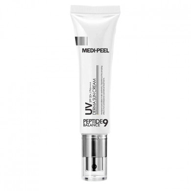 Сонцезахисний крем з центеллою і пептидами, MEDI-PEEL, Peptide9 UV Derma Sun Cream, 50 мл купити в Україні Сонцезахисний крем з центеллою і пептидами, MEDI-PEEL, Peptide9 UV Derma Sun Cream, 50 мл купити в Україні