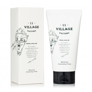 Увлажняющая очищающая пенка для умывания, Village 11 Factory, Moisture Cleansing Foam, 150 мл купить в Украине Увлажняющая очищающая пенка для умывания, Village 11 Factory, Moisture Cleansing Foam, 150 мл купить в Украине