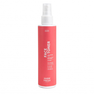 Тонер с гиалуроновой кислотой для сухой и нормальной кожи Marie Fresh Cosmetics Face Toner 150 мл купить в Украине