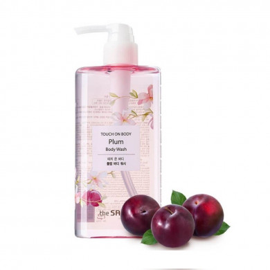 Парфюмированный гель для душа с ароматом сливы, The SAEM, Touch on Body Wash, 300 мл купить в Украине Парфюмированный гель для душа с ароматом сливы, The SAEM, Touch on Body Wash, 300 мл купить в Украине