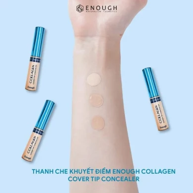 Консилер с коллагеном Enough Collagen Cover Tip Concealer № 01 9 г купить в Украине 4