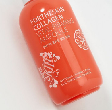 Сироватка для омолоджування для обличчя з колагеном Fortheskin Collagen Vital Firming Ampoule 100 мл купити в Україні 3