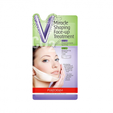 Лифтинг-маска для подбородка, PUREDERM, Miracle Shaping Face-up Treatment купить в Украине Лифтинг-маска для подбородка, PUREDERM, Miracle Shaping Face-up Treatment купить в Украине
