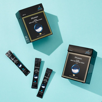 Омолоджуюча нічна маска з екстрактом гнізда ластівки JM Solution Active Bird's Nest Sleeping Cream 4 мл купити в Україні 4