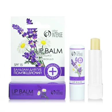 Смягчающий бальзам для губ Ромашка и Лаванда SPF15 Colour Intense Lip Balm 5 г купить в Украине