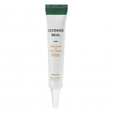 Омолаживающий крем для век с коллагеном JIGOTT  Ultimate Real Collagen Eye Cream 50 мл купить в Украине