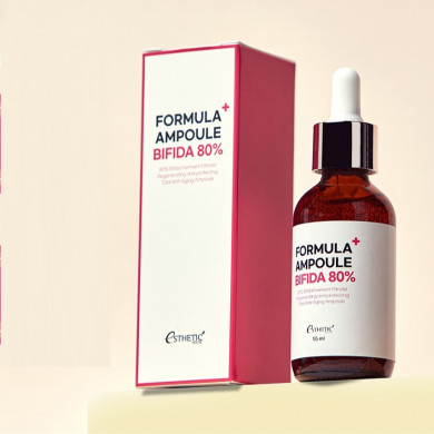 Антивікова сироватка для обличчя з біфідобактеріями ESTHETIC HOUSE Formula Ampoule Bifida 80% 55 мл купити в Україні 3