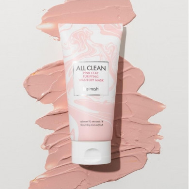 Заспокійлива глиняна маска для чутливої ​​шкіри Heimish All Clean Pink Clay Purifying Wash Off Mask 150 г купити в Україні 2